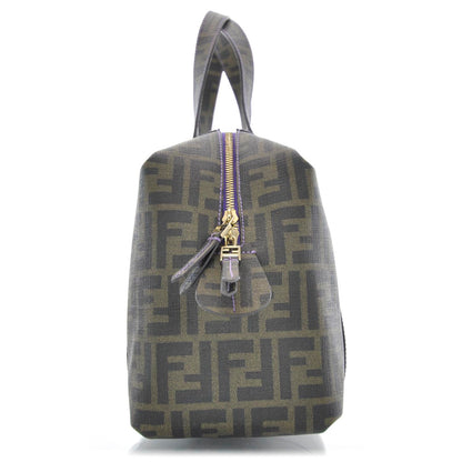 Fendi Zucca Spalmati Bowler Tobacco Viola 4 of 10