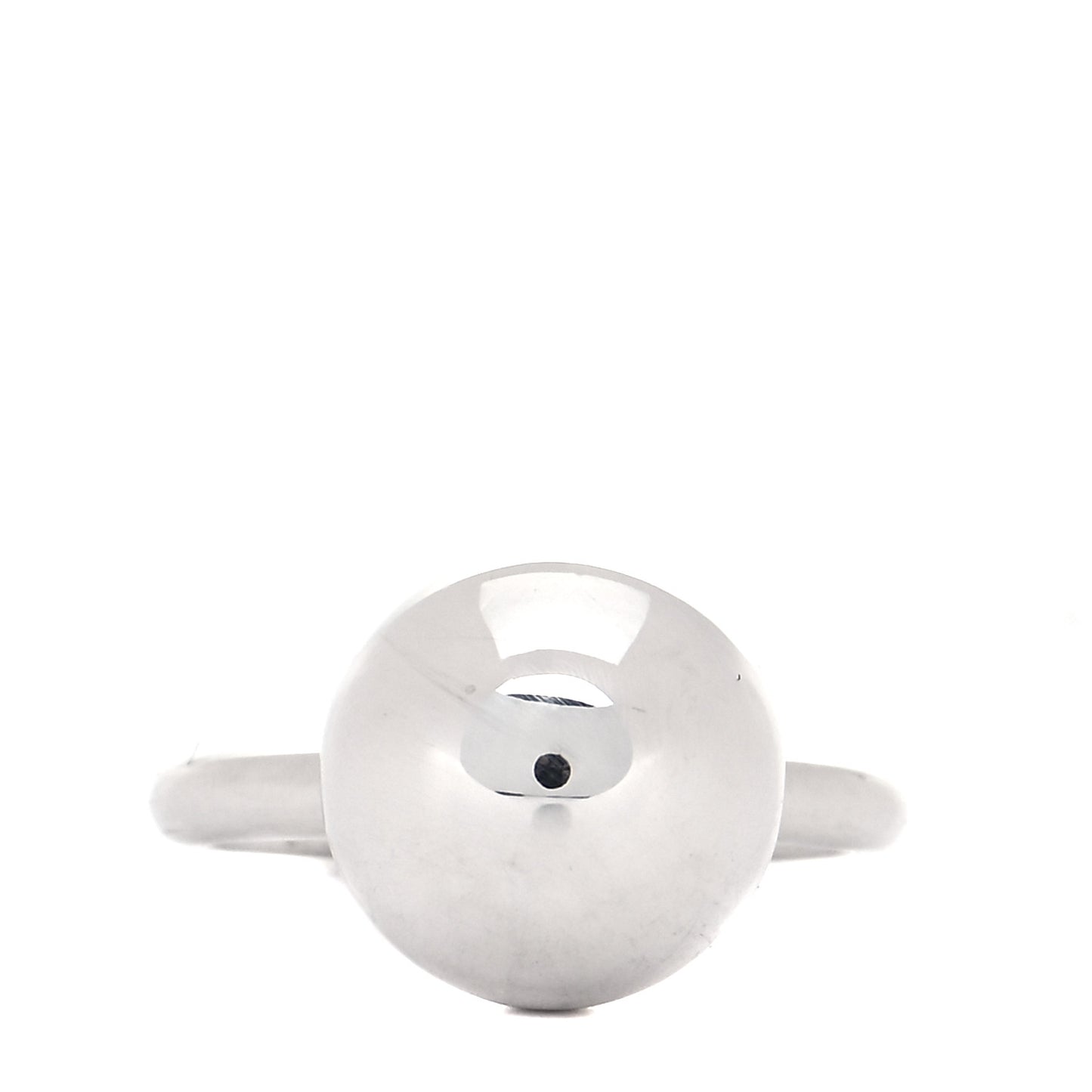 Sterling Silver 12mm HardWear Ball Ring 50 5.5