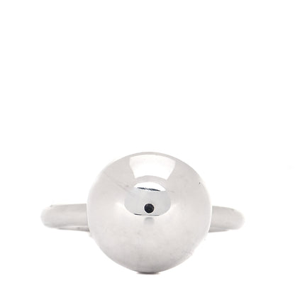 Tiffany Sterling Silver 12mm HardWear Ball Ring 50 5.5 1 of 4