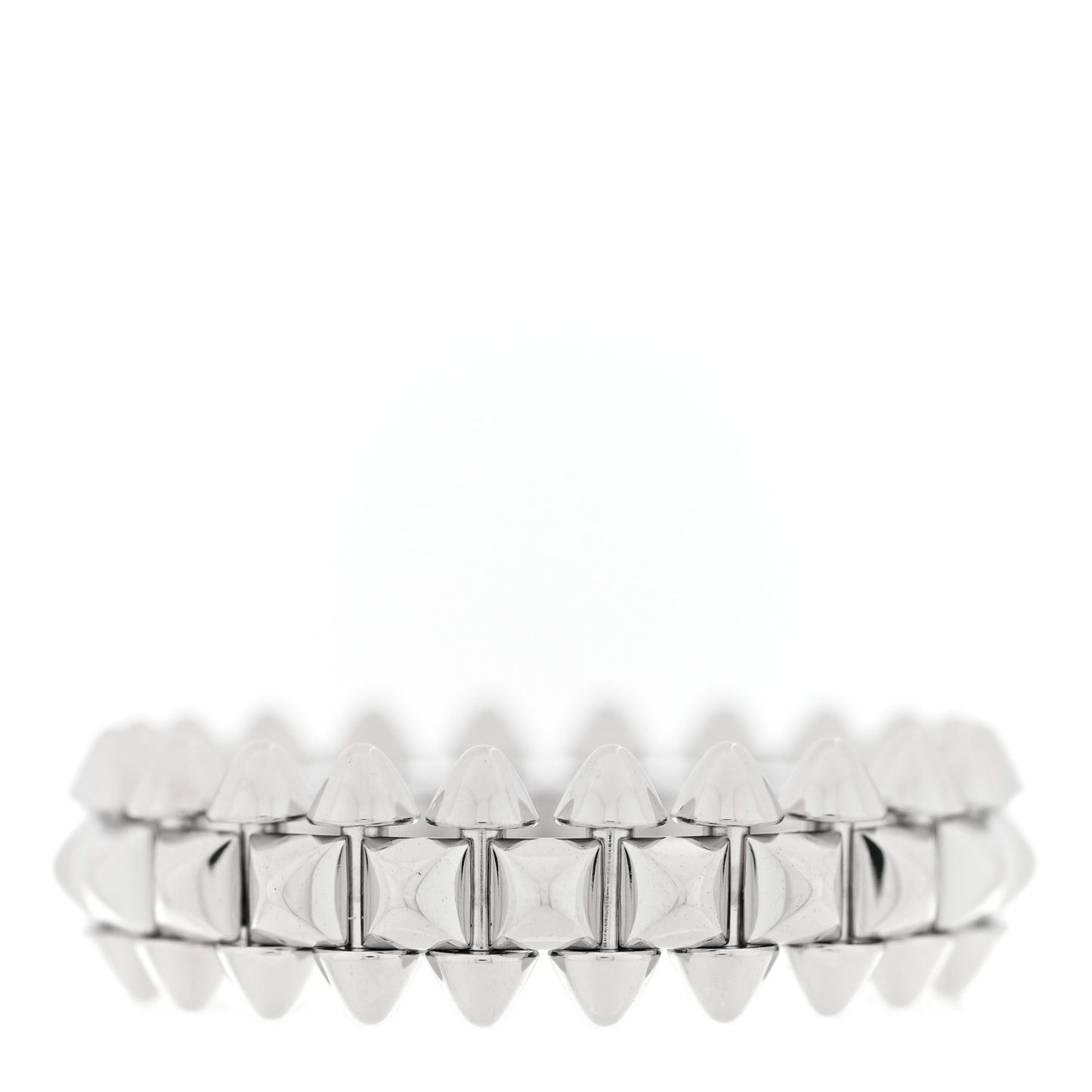 18K White Gold SM Clash De Cartier Ring 51 5.75