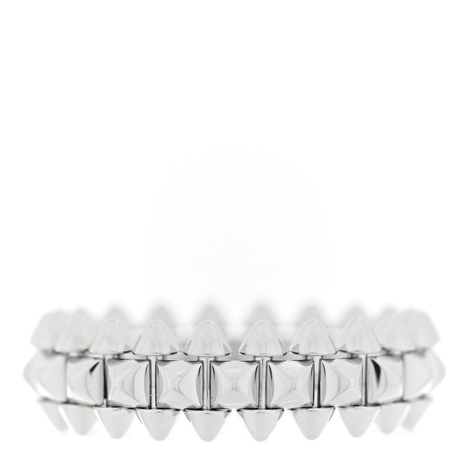 Cartier 18K White Gold SM Clash De Cartier Ring 51 5.75 1 of 4