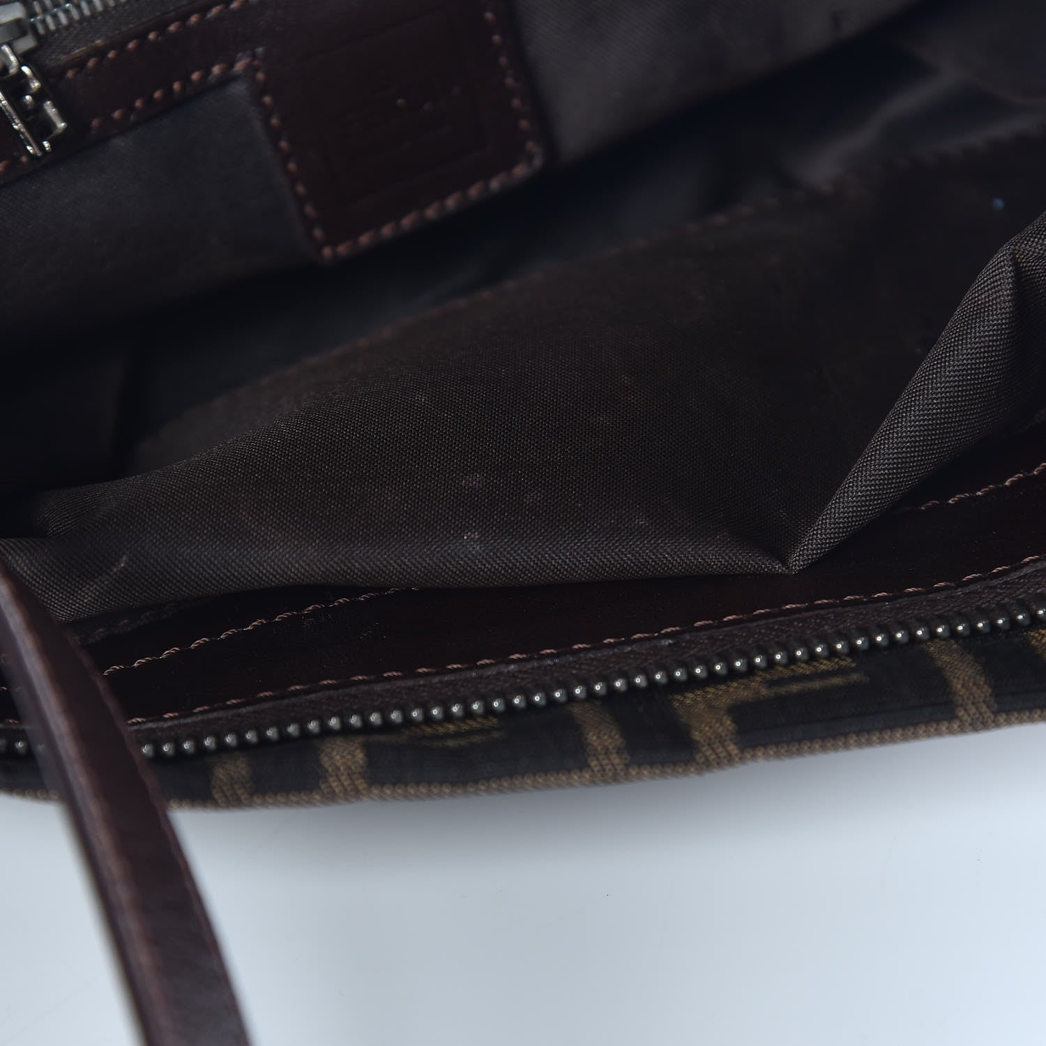 Fendi Zucca Small Shoulder Bag Tobacco 7 of 10