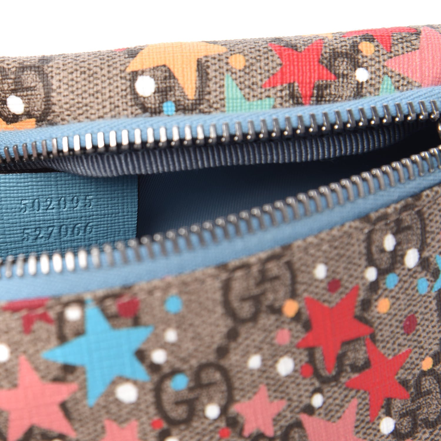 Gucci GG Supreme Monogram Childrens Star Print Belt Bag Multicolor 9 of 10
