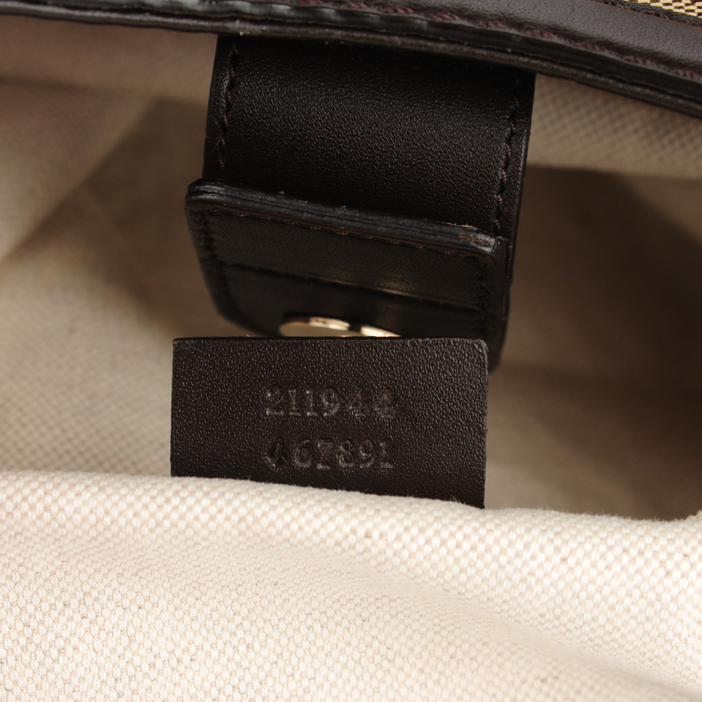 Monogram Medium Sukey Tote Dark Brown