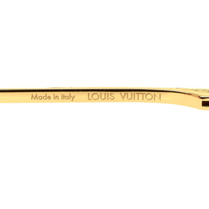 Louis Vuitton Metal LV Halo Cat Eye Sunglasses Z1930U Blue 5 of 8