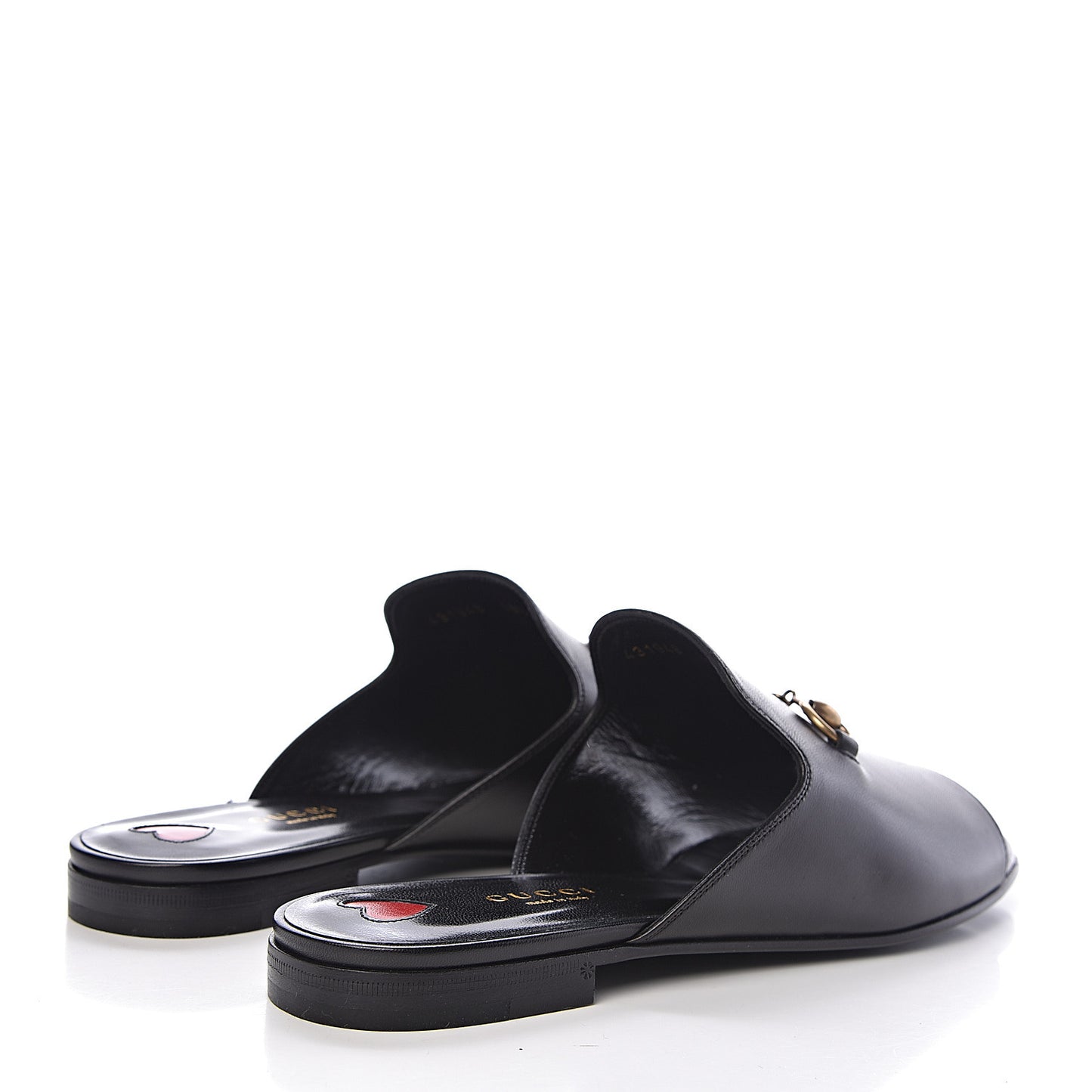 Malaga Kid Horsebit Slide Sandals 38.5 Black