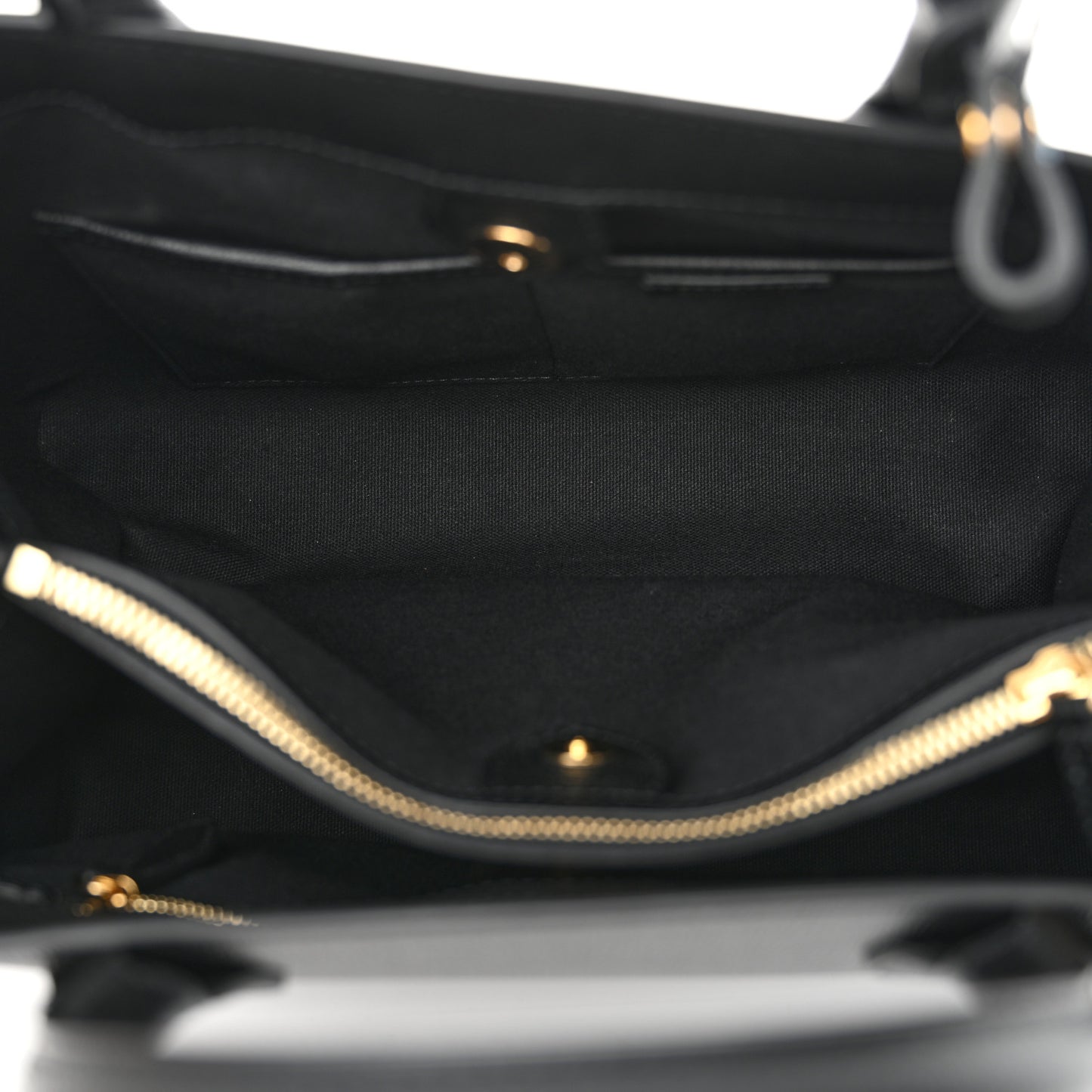 Derby Calfskin House Check Medium Banner Tote Black