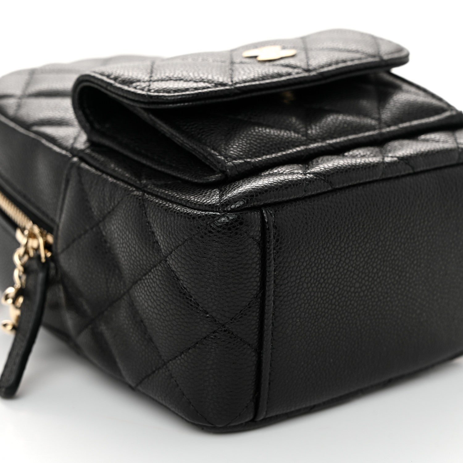 Chanel Caviar Quilted CC Mini Classic Backpack Black 9 of 11