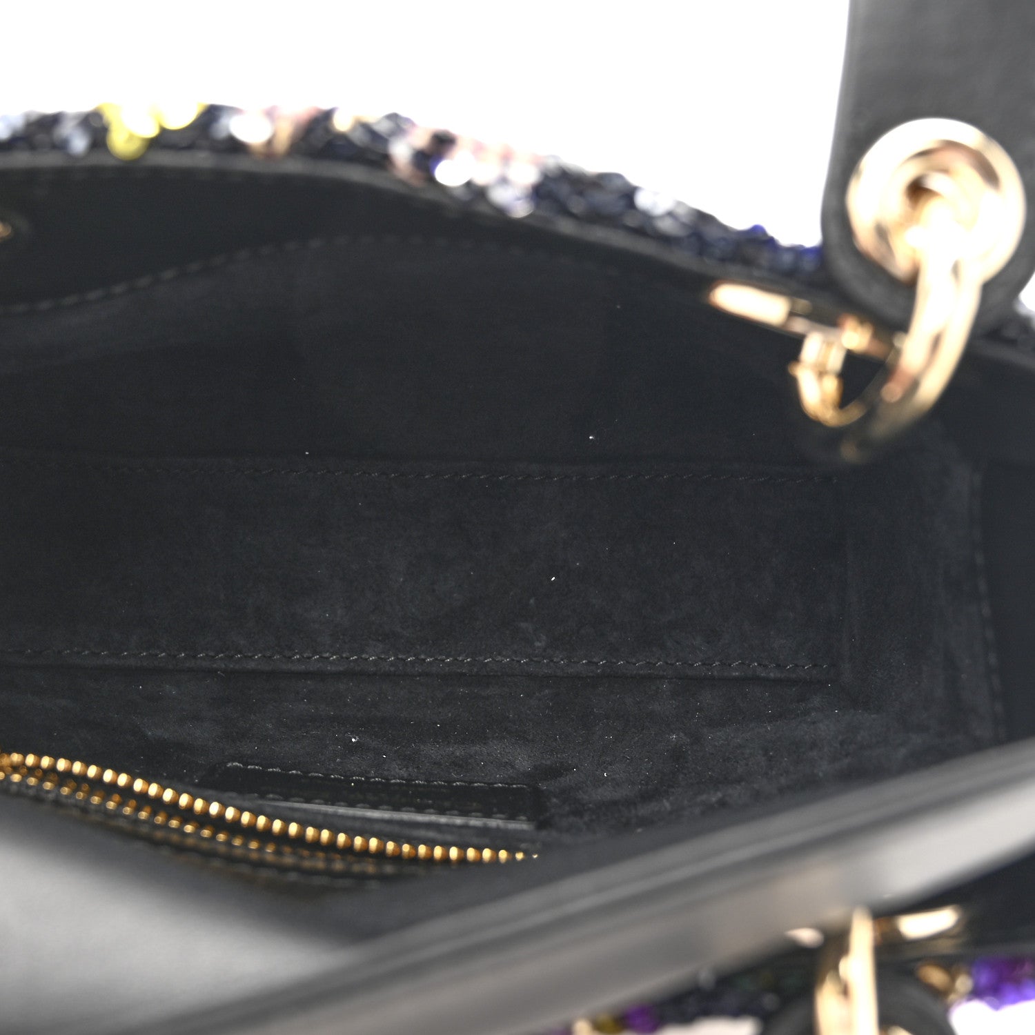 Christian Dior Sequin Lambskin Mini Lady Dior Multicolor 5 of 10