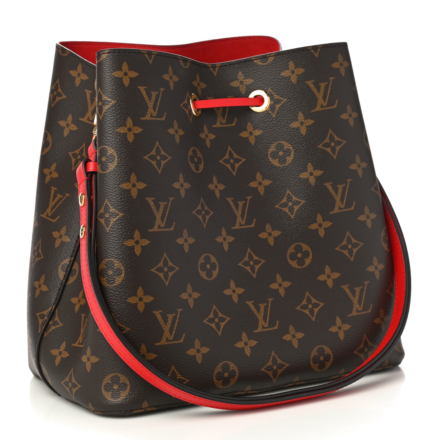 Louis Vuitton Monogram Neonoe MM Coquelicot 6 of 9