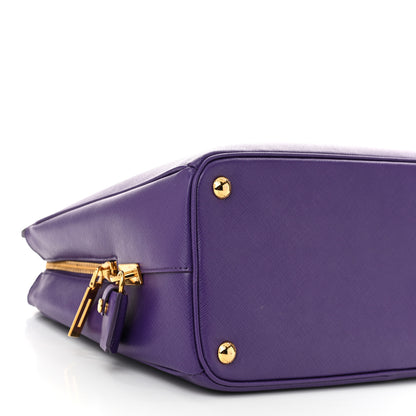 Prada Saffiano Lux Parabole Tote Viola 9 of 10