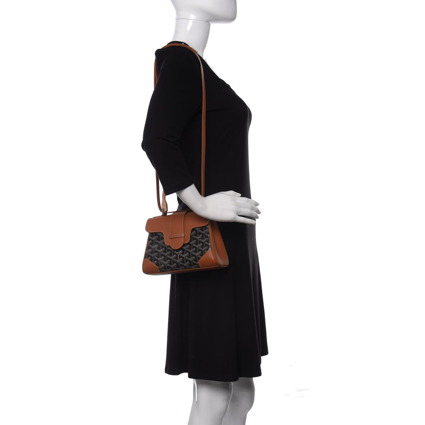 Goyardine Mini Saigon Black Gold