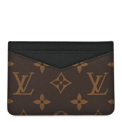 Louis Vuitton Monogram Macassar Neo Porte-Cartes Card Holder 1 of 9