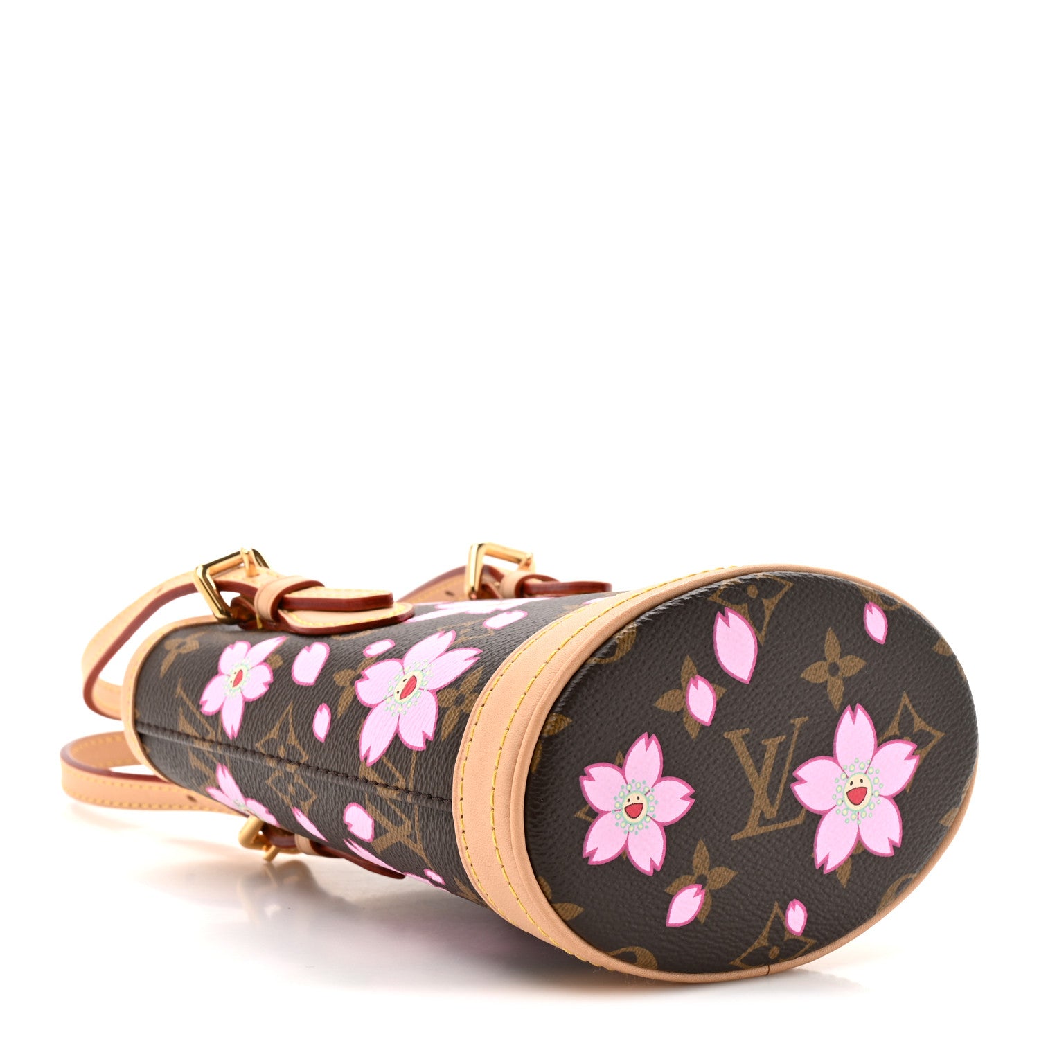 Louis Vuitton LV X TM Monogram Cherry Blossom Nano Bucket Sakura