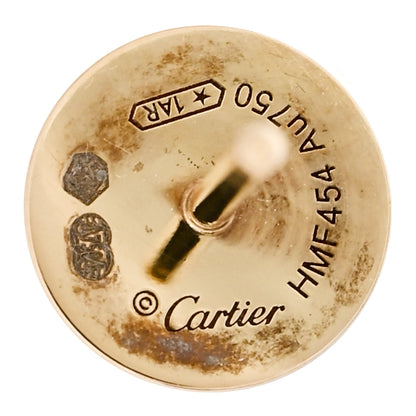 Cartier 18K Yellow Gold LOVE Earrings 4 of 5