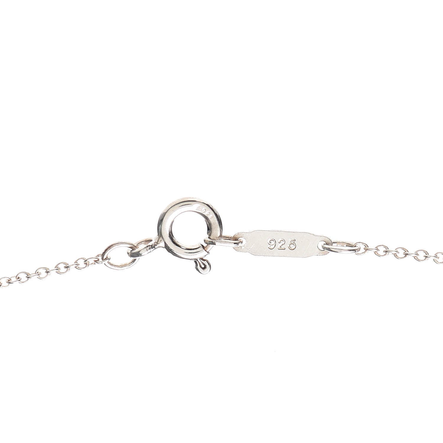 Tiffany Sterling Silver Small Paloma Picasso Loving Heart Pendant Necklace 4 of 5