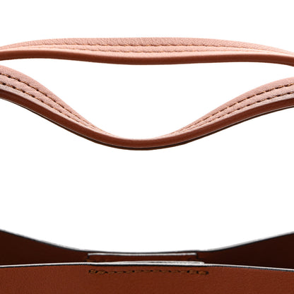 Chloe Raffia Calfskin Small Spin Tote Clay Brown 11 of 11