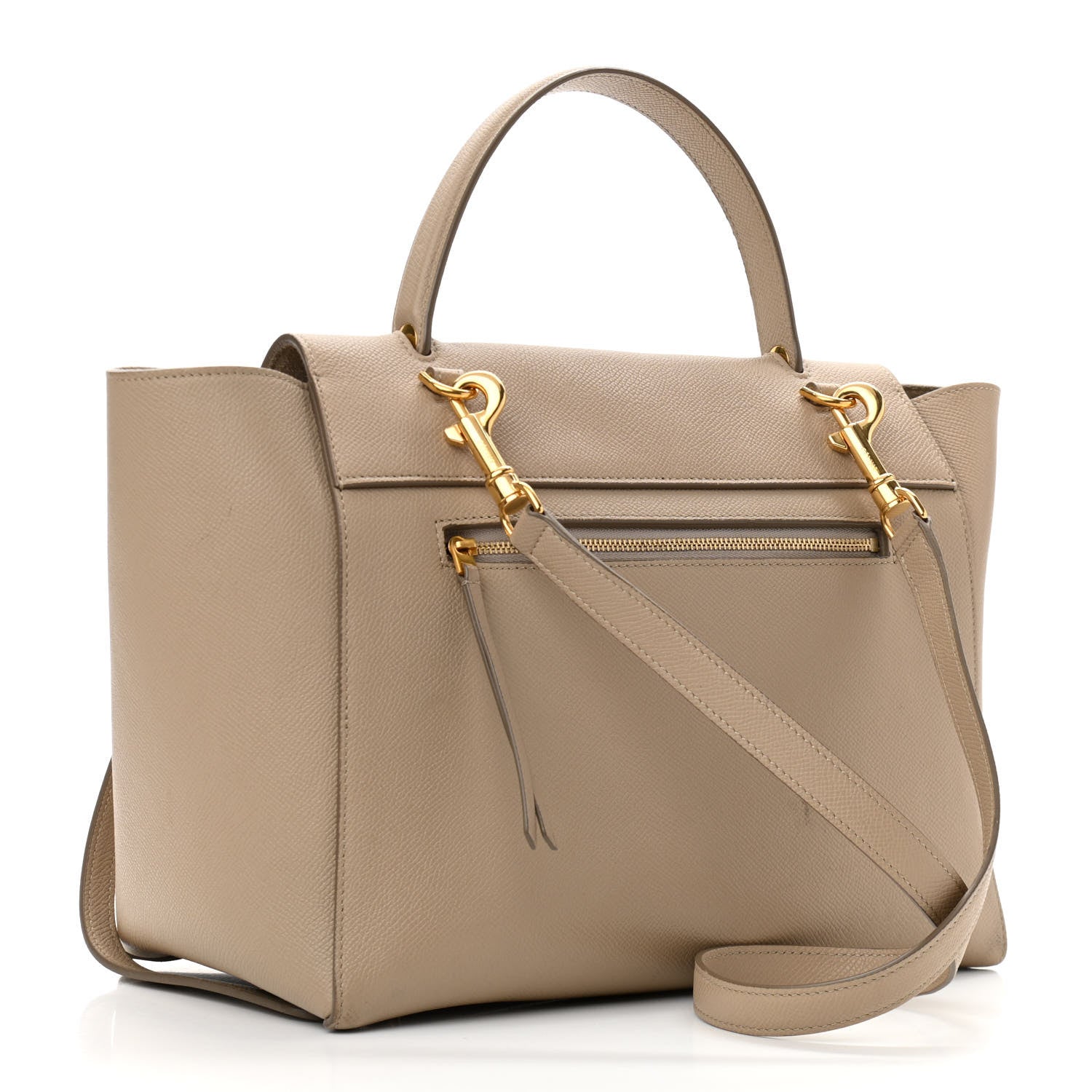 Celine Grained Calfskin Mini Belt Bag Light Taupe 3 of 13