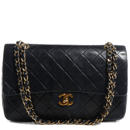 Chanel Lambskin Medium Double Flap Black 1 of 9