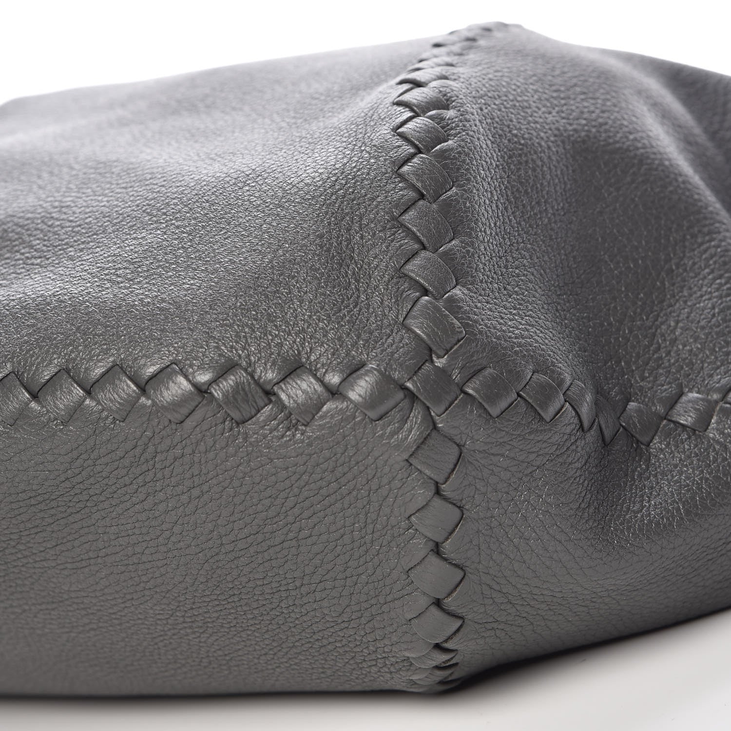 Bottega Veneta Cervo Deerskin Large Hobo Light Grey 11 of 11