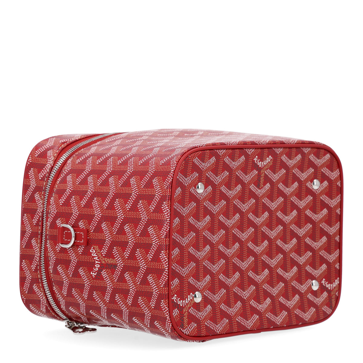 Goyardine Muse Vanity Case Red