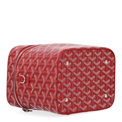 Goyard Goyardine Muse Vanity Case Red 5 of 11