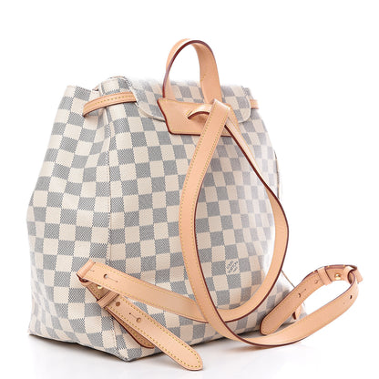 Louis Vuitton Damier Azur Sperone Backpack 2 of 7