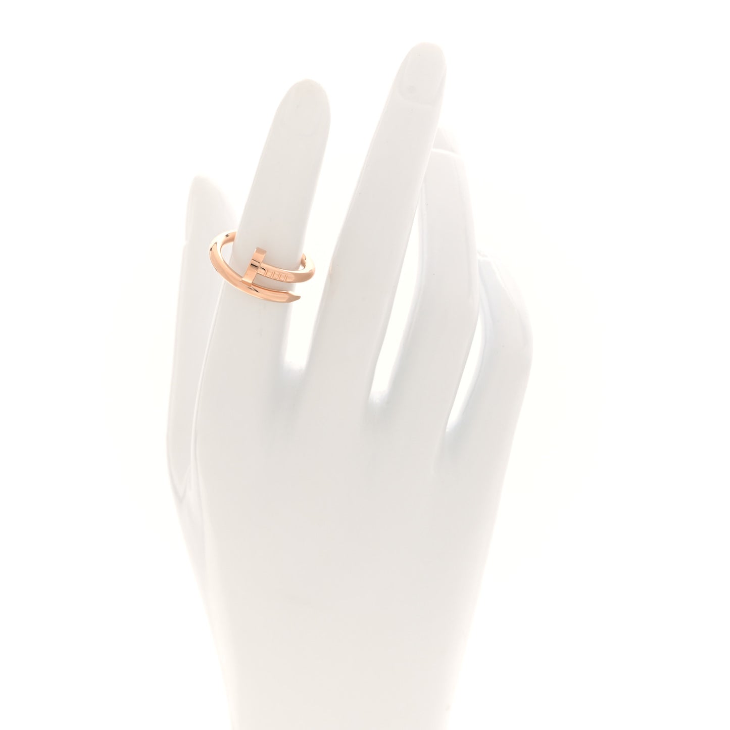 18K Pink Gold Juste Un Clou Ring 47 4