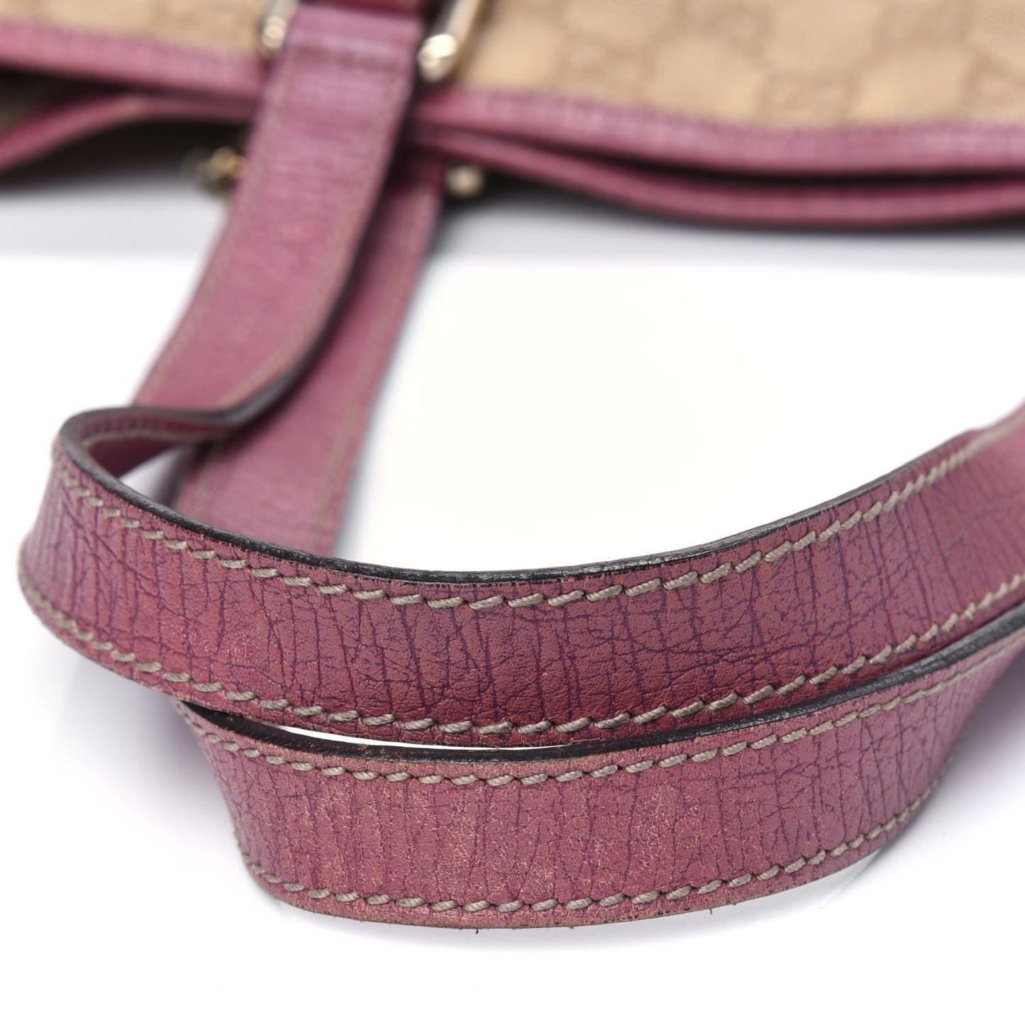 GG Monogram Jolicoeur Vertical Shopping Tote Pink