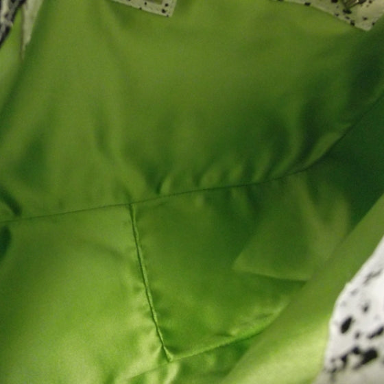 Snakeskin Mama Baguette Black White