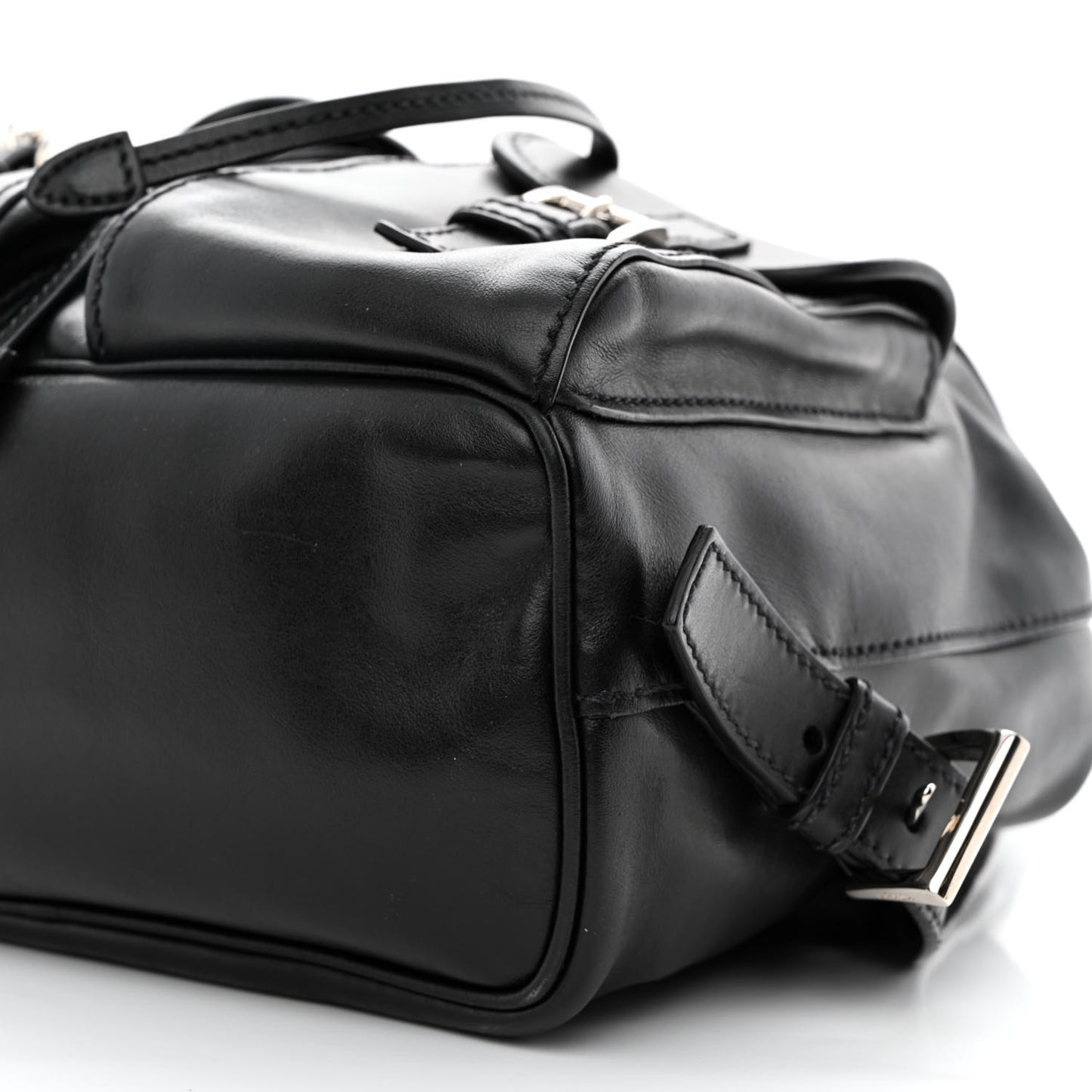 Calfskin Backpack Black