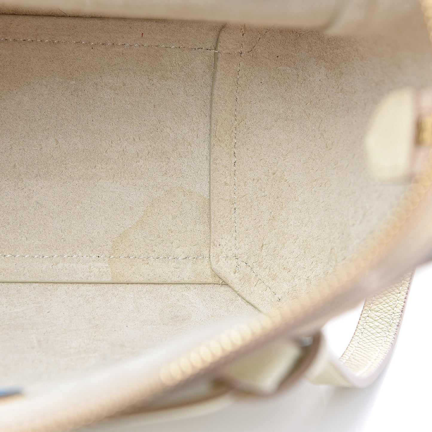 Grained Calfskin Nano Belt Bag Linen