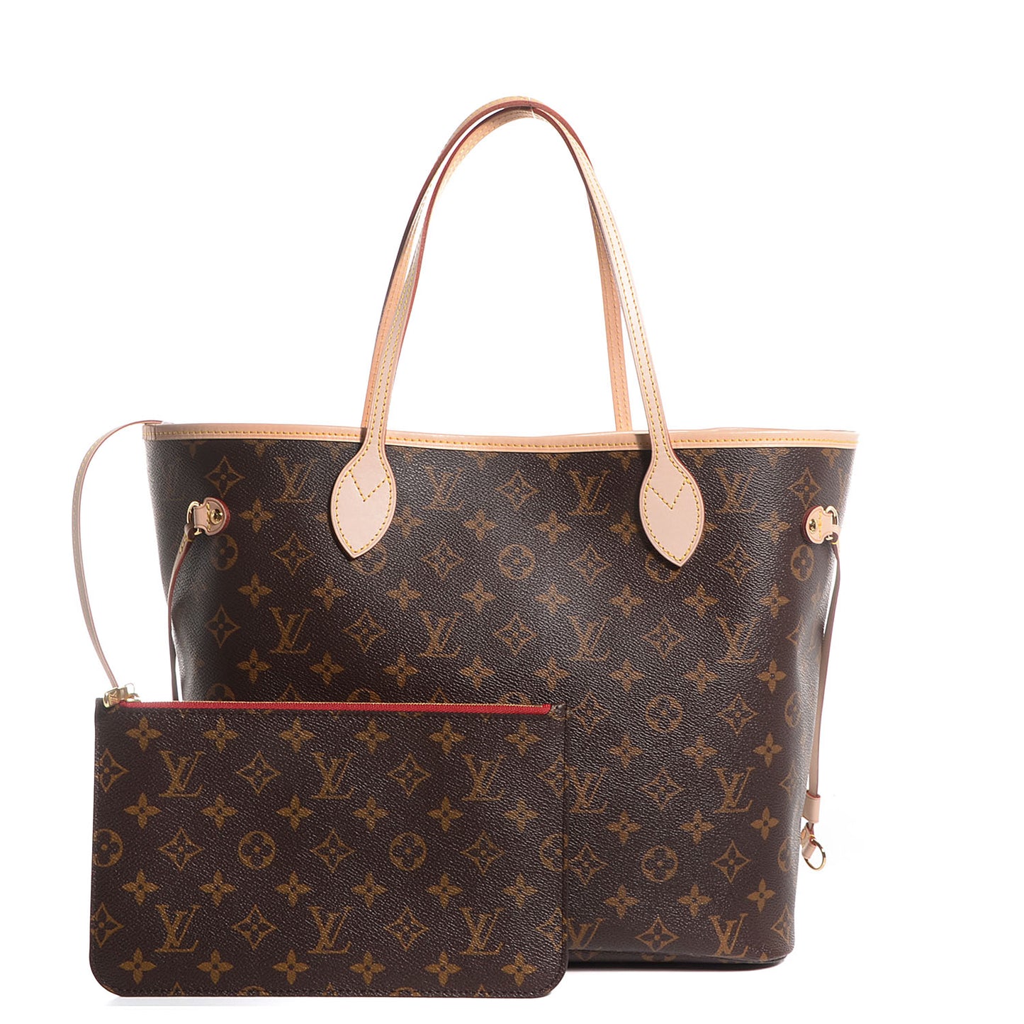 Monogram Neo Neverfull MM Cherry