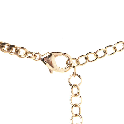 Chanel Pearl Crystal CC Short Necklace Gold 5 of 5