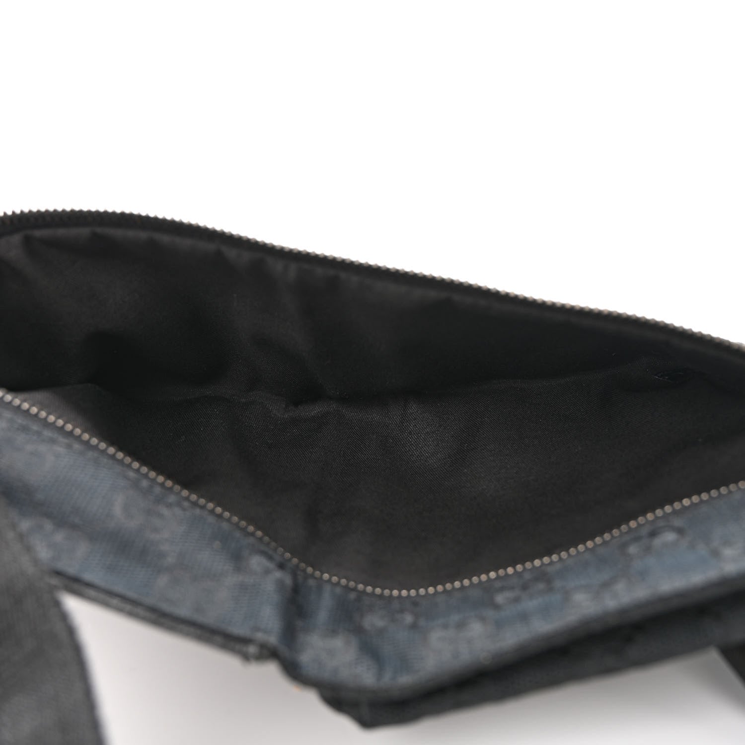 Gucci GG Monogram Double Pocket Belt Bag Black 5 of 13