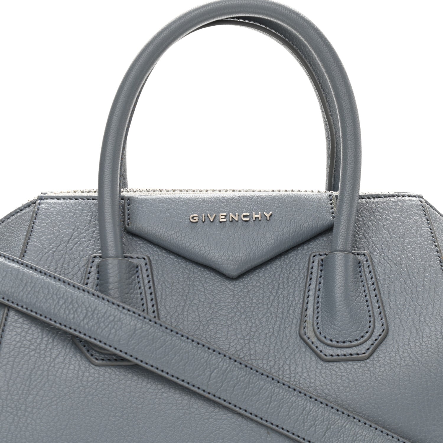Givenchy Sugar Goatskin Small Antigona Pearl Grey 7 of 14