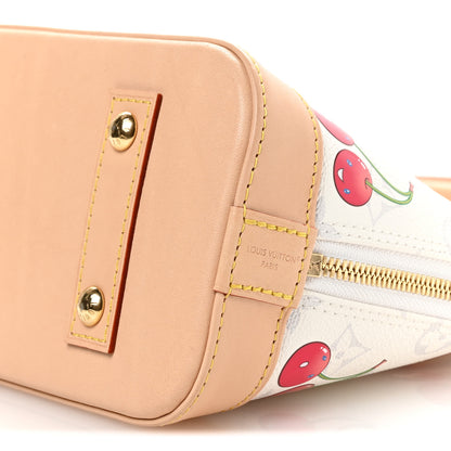 Louis Vuitton LV X TM Monogram Cerises Alma BB White 9 of 10
