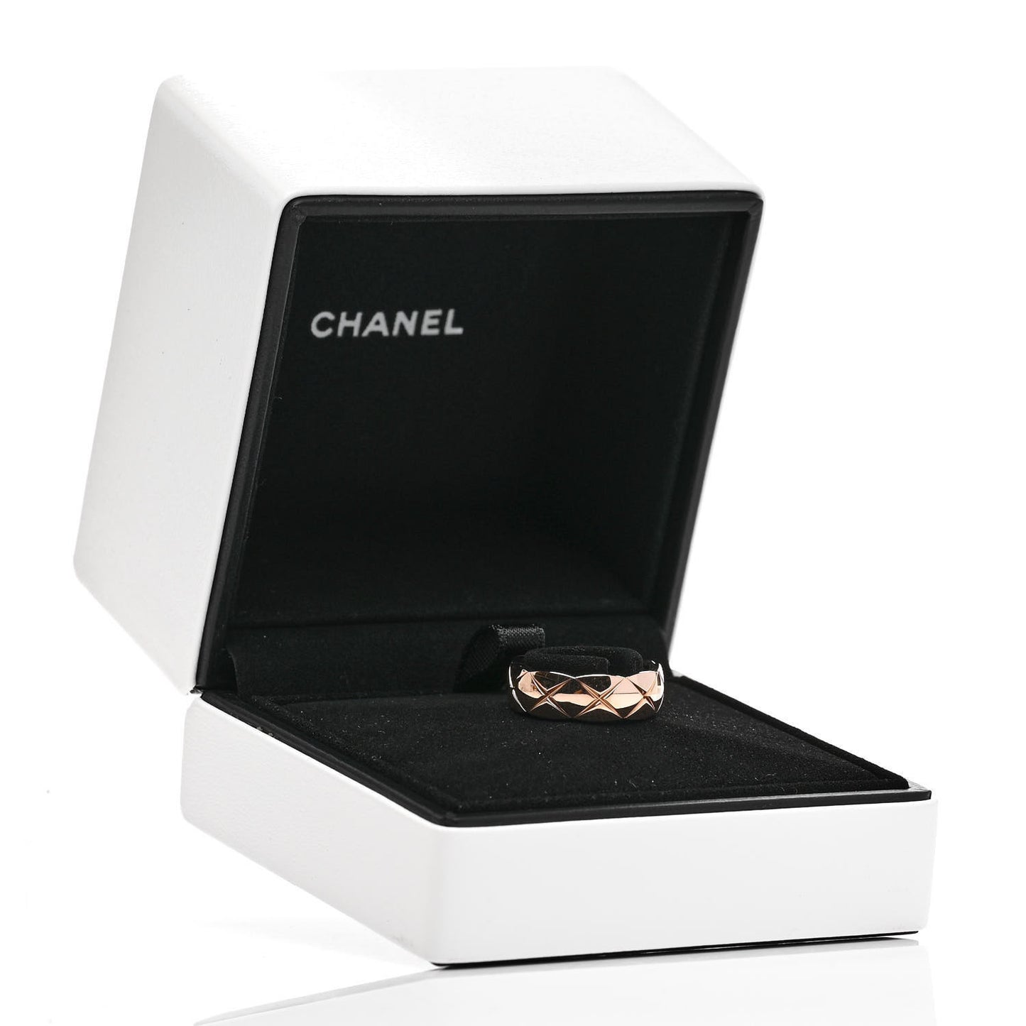 18K Beige Gold Small Coco Crush Ring 47 4.25