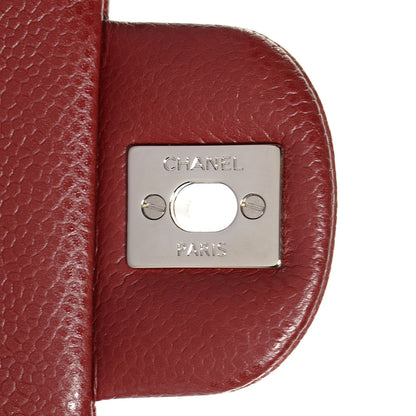 Chanel Caviar Quilted Medium Double Flap Red 9 of 9