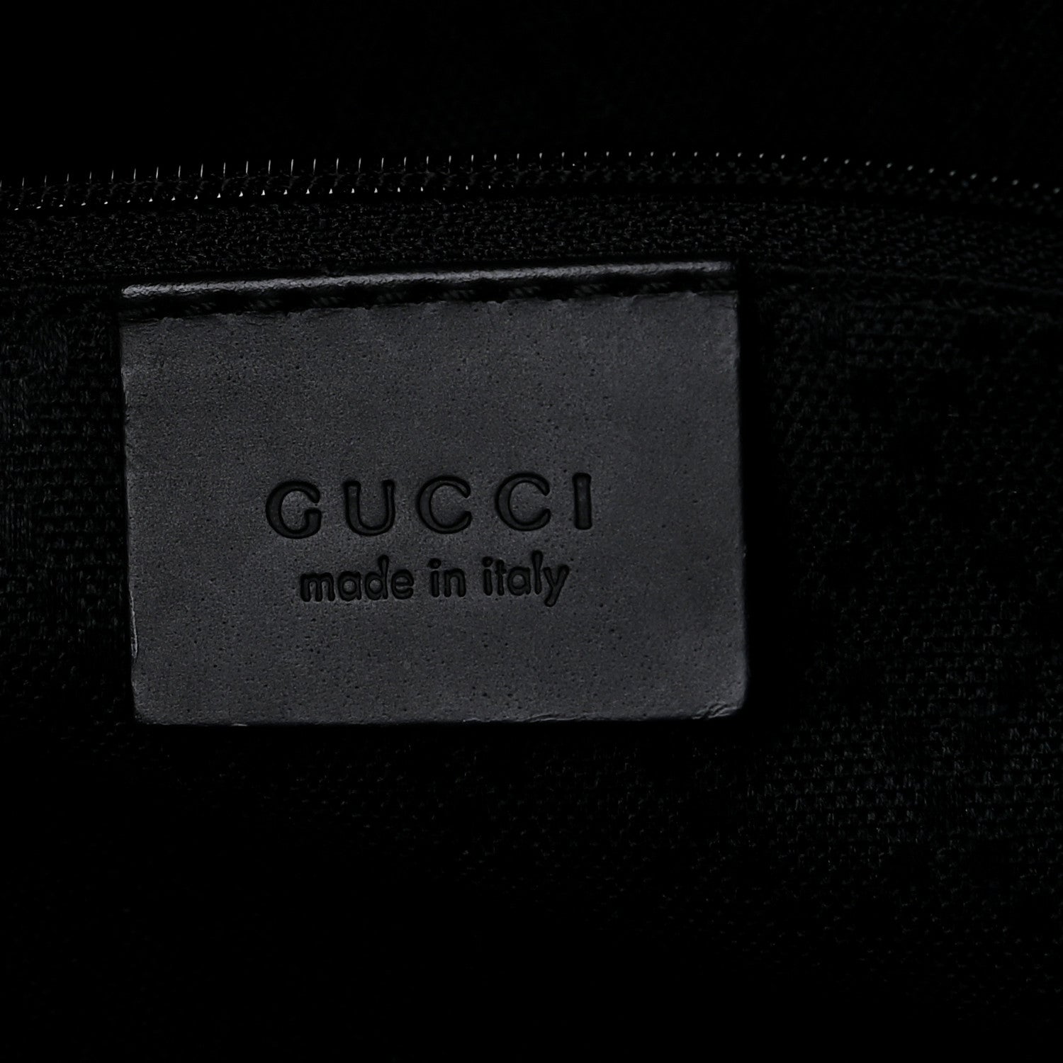 Gucci Nylon Monogram Bamboo Handle Bag Black 6 of 11