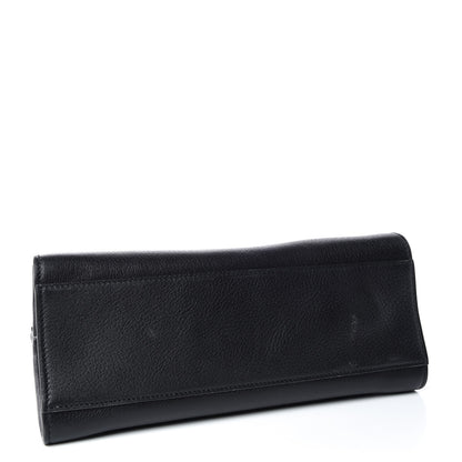 Gucci Grained Calfskin Web Crystal Butterfly Stripe Medium Totem Top Handle Bag Black 5 of 13