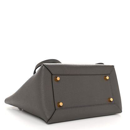 Celine Grained Calfskin Mini Belt Bag Grey 4 of 11