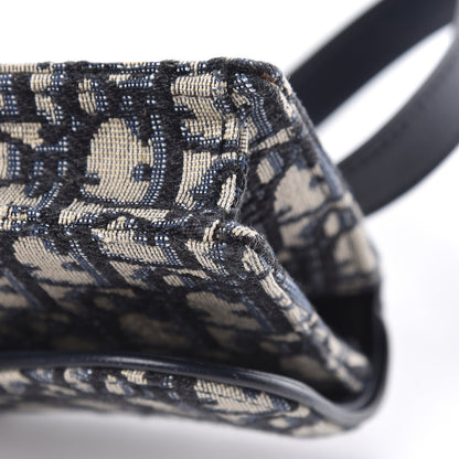Christian Dior Oblique Saddle Belt Bag Blue 15 of 15