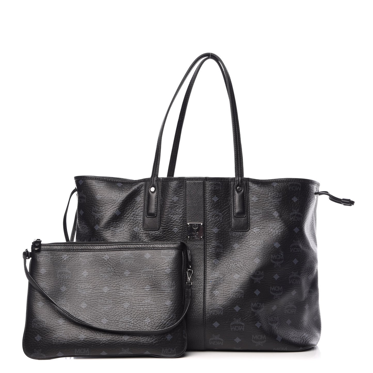 Visetos Large Liz Reversible Shopper Tote Black