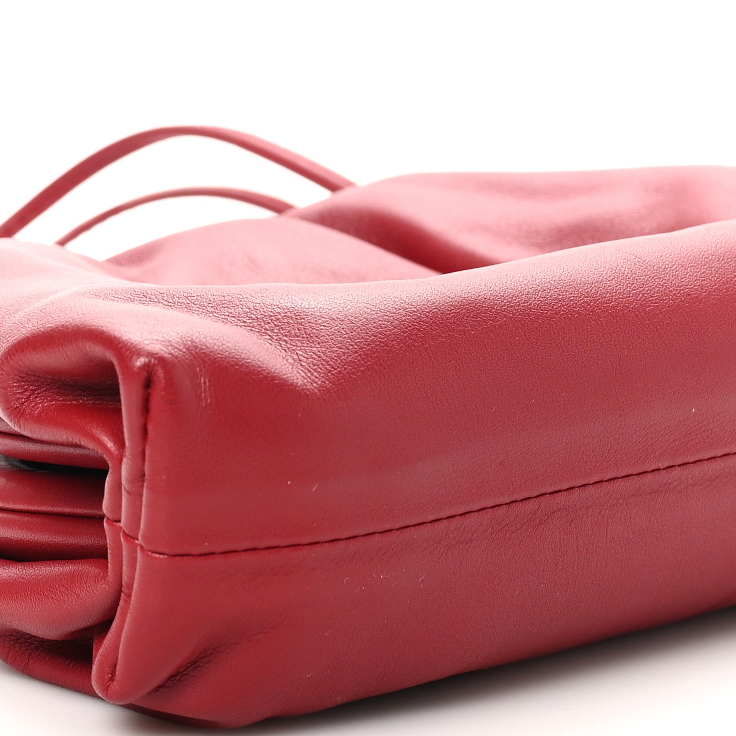 Bottega Veneta Butter Calfskin The Mini Pouch Bordeaux 9 of 10