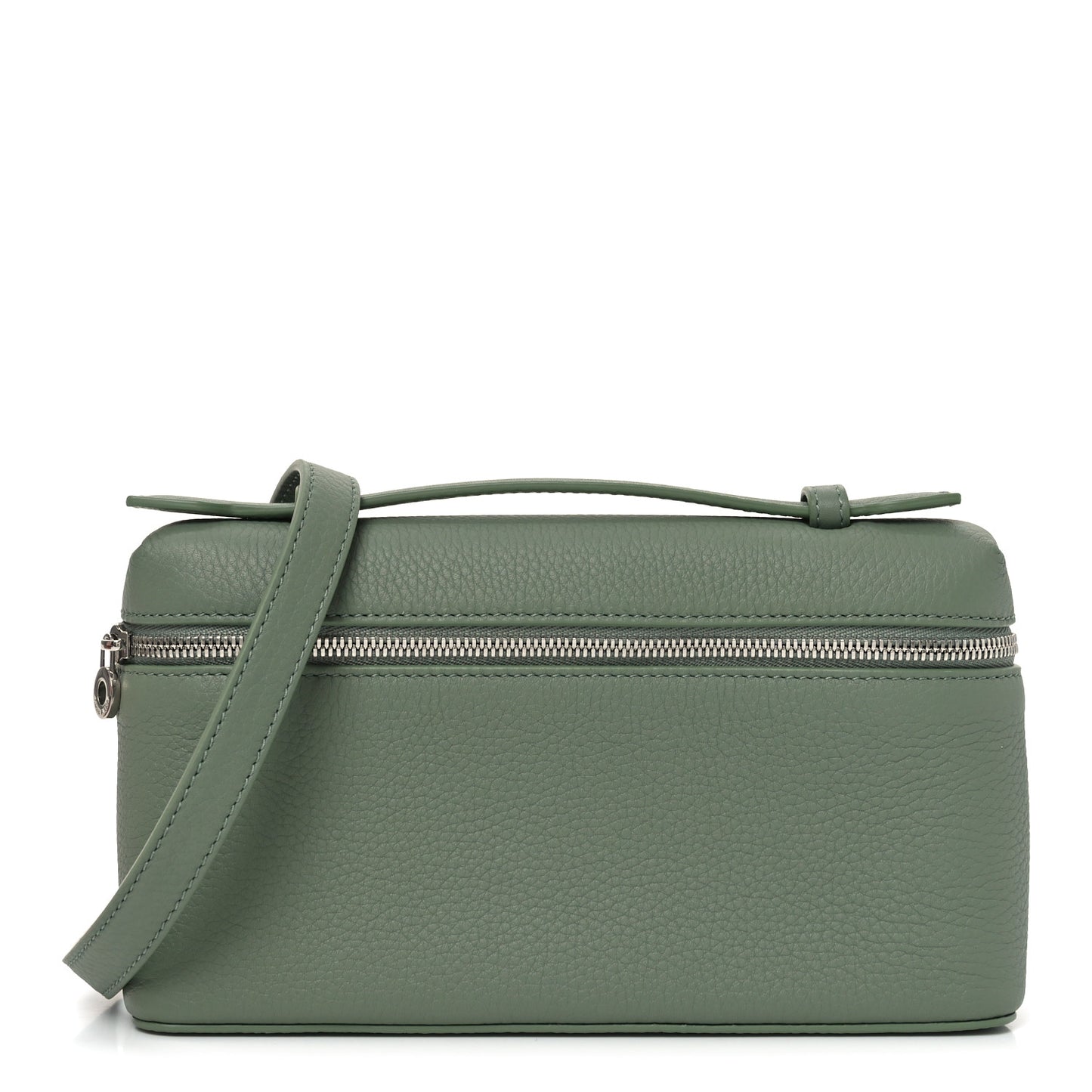 Grained Calfskin L19 Extra Pocket Pouch Sage Brush Leaves