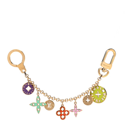 Louis Vuitton Enamel Looping Key Chain Bag Charm Multicolor 1 of 3