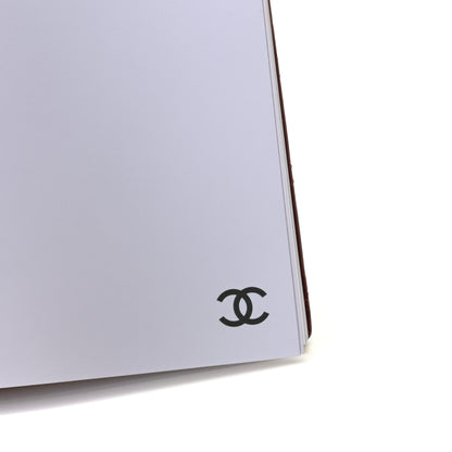 Chanel Lambskin Quilted Notebook Burgundy 12 of 12