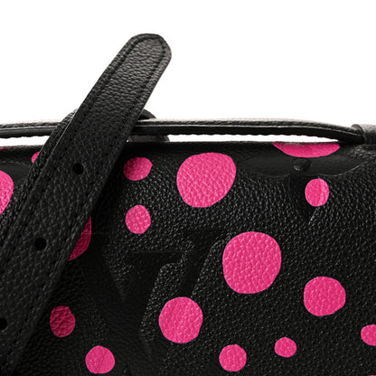 Louis Vuitton LV x YK Empreinte Monogram Giant Pochette Metis Black Fuchsia 7 of 9