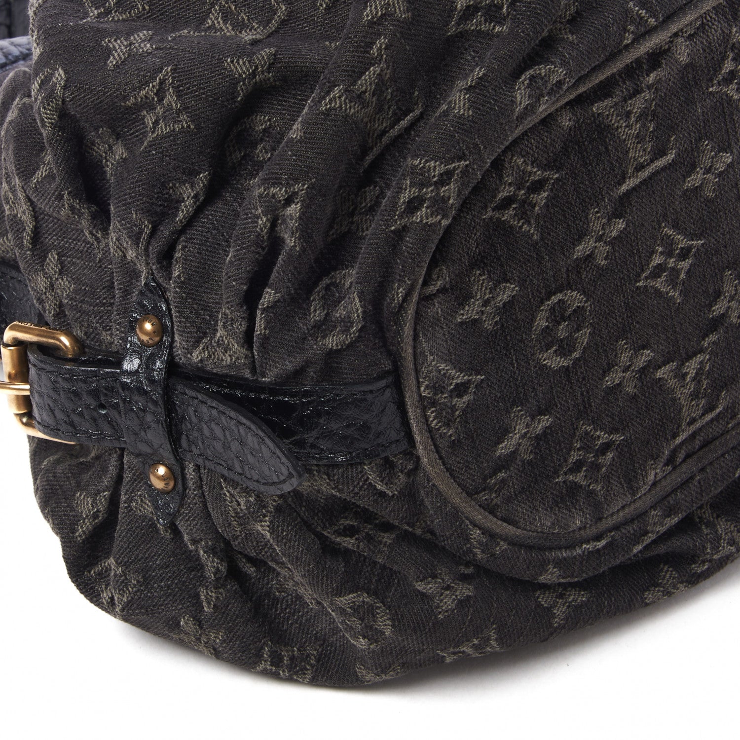 Louis Vuitton Denim Mahina XS Black 6 of 9